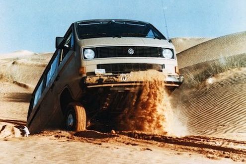 Le VW T3 Syncro apparaît en 1985. Le VW T3 Syncro apparaît en 1985.