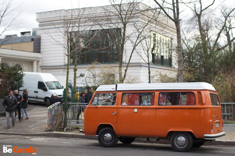 Arrivée au Studio Gabriel à 16h.