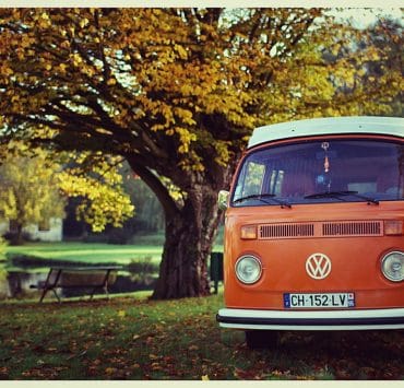 Au fil de leau vw camper