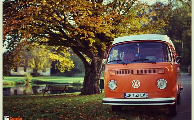 Au fil de leau vw camper