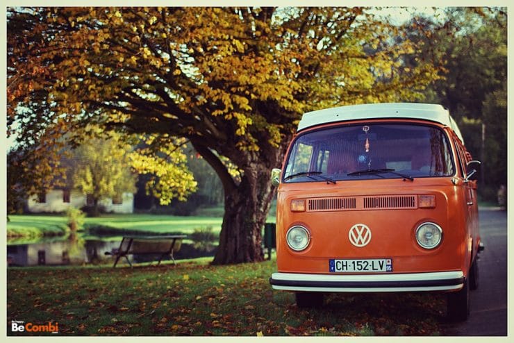 Au fil de leau vw camper