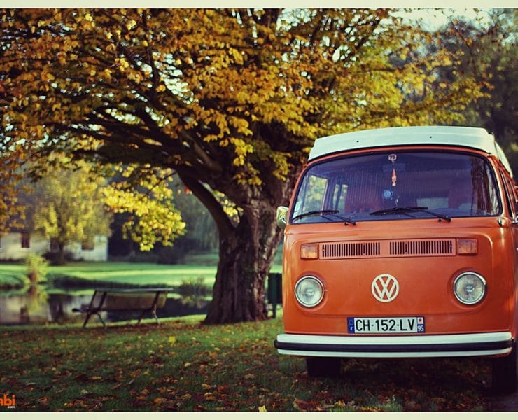 Au fil de leau vw camper
