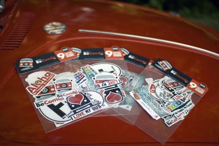 pochettes stickers