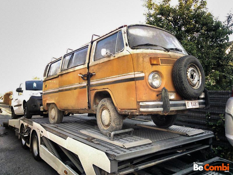 Baudouin arrivant fièrement chez Schmecko... ;-)