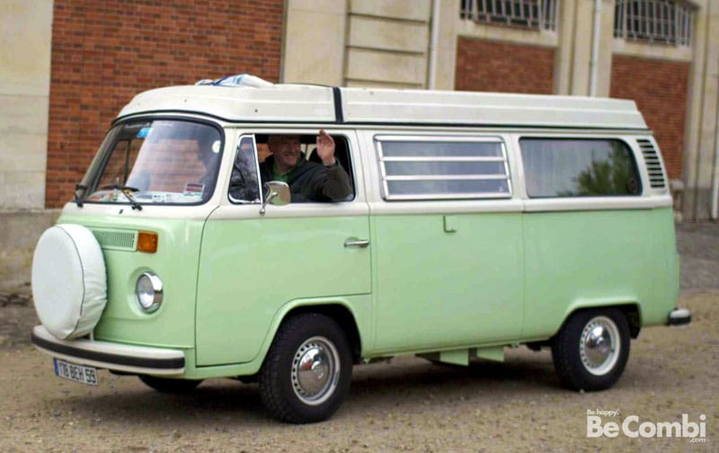 Une jalousie Westfalia sur le (superbe) combi de Guy