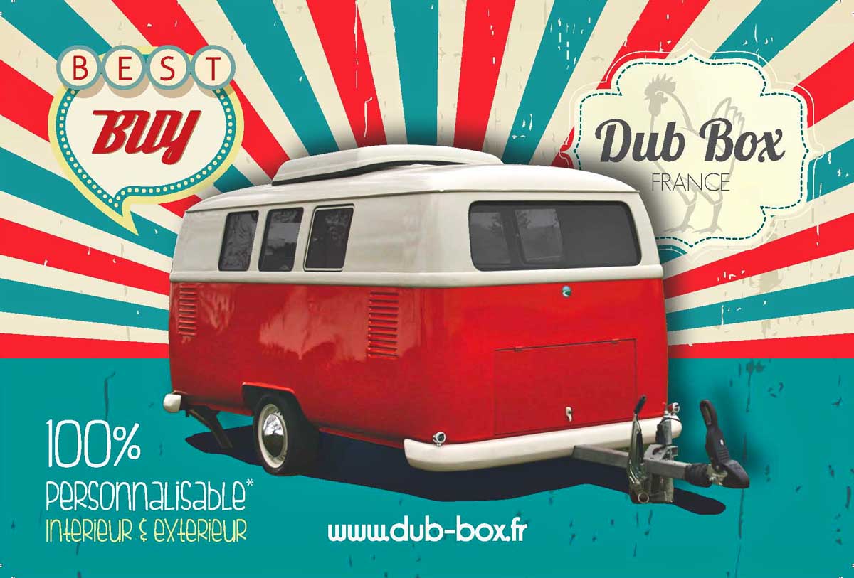 La caravane rétro Dub Box arrive en France ! | Be Combi 