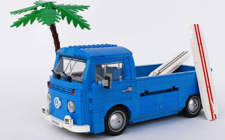 T2b pickup Lego une