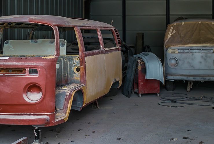 Carrosserie VW Combi Baudouin une