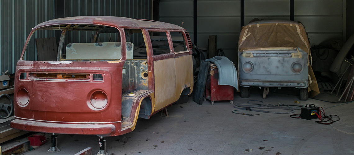 Carrosserie VW Combi Baudouin une