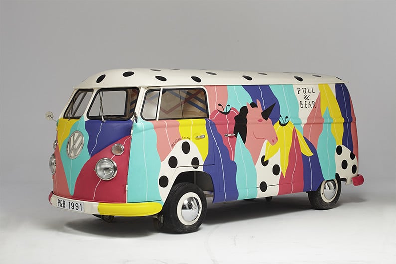 VW Split par Michela Picchi pour Pull&Bear | Be Combi