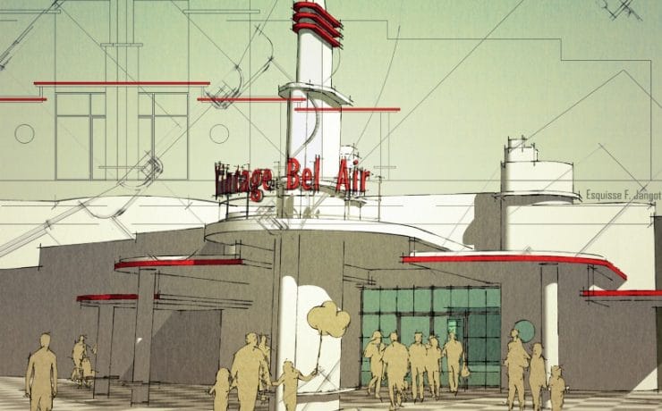 Vintage Bel Air Couv