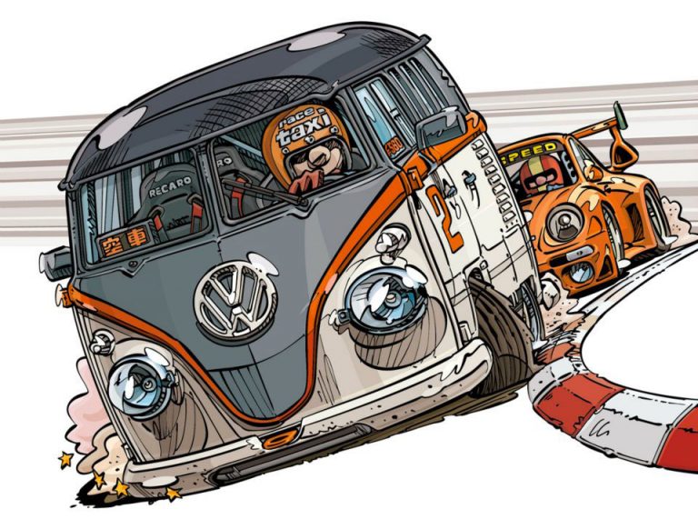 Vw Combi Racing T1 Race Taxi :un VW Combi de 530 chevaux ! — Be happy. Be Combi