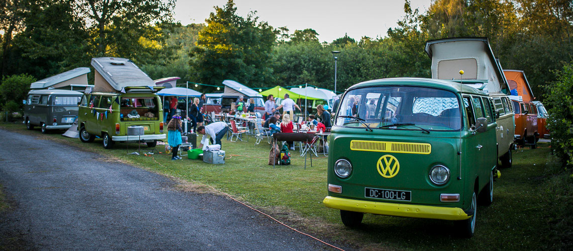 Sortie VW Combi entre potes une 1