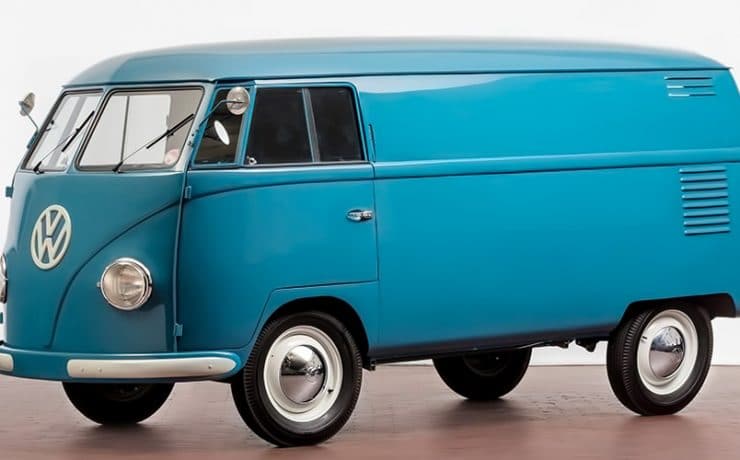 VW Split Barndoor 1952 BeCombi une