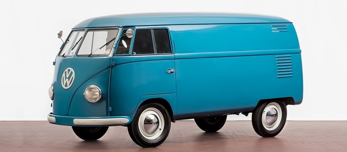 VW Split Barndoor 1952 BeCombi une