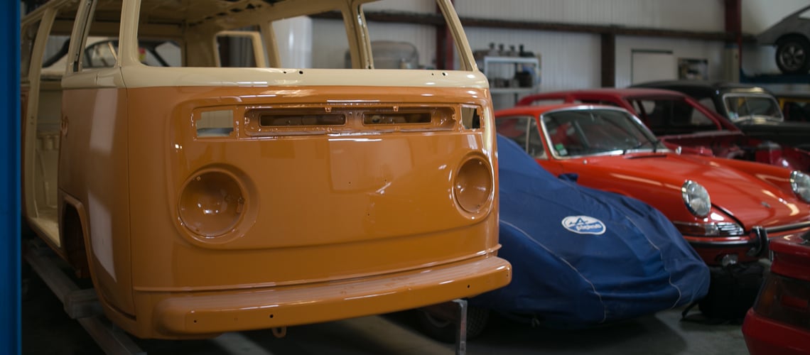 Baudouin VW Combi Peinture 1 2