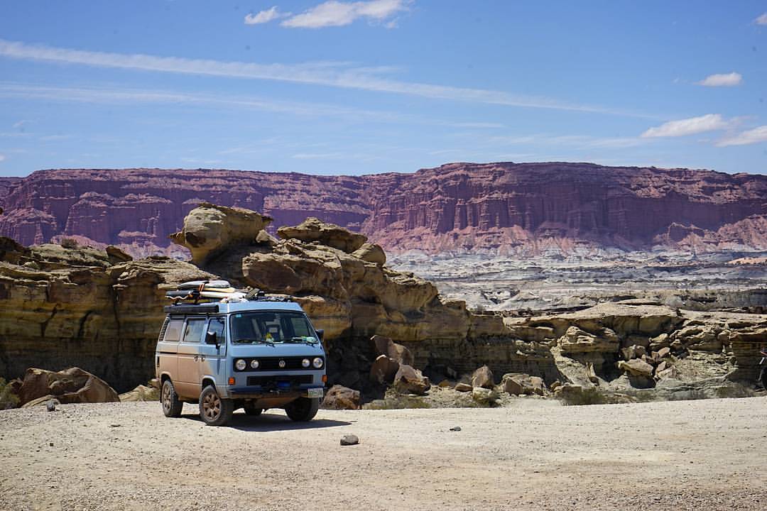 Crepe Attack : l'Amérique en VW T3 Syncro | BeCombi