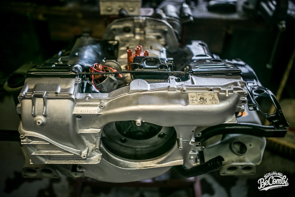 Le moteur Type 4 de Baudouin Combi VW de 1978 | BeCombi