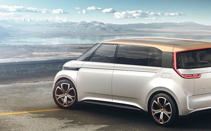 VW Budd e Concept une