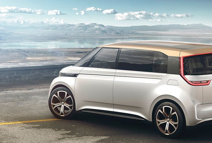 VW Budd e Concept une