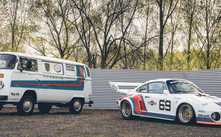 Duo Porsche et VW Combi Martini Une Be Combi 10