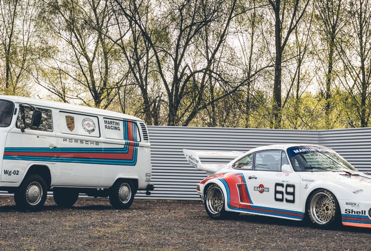 Duo Porsche et VW Combi Martini Une Be Combi 10