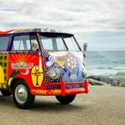 The Woodstock VW Bus 50 ans après BeCombi Une
