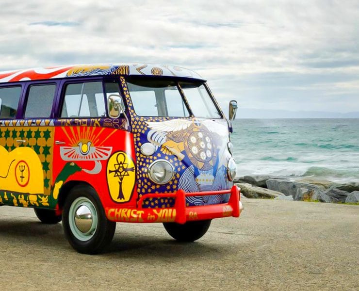 The Woodstock VW Bus 50 ans après BeCombi Une