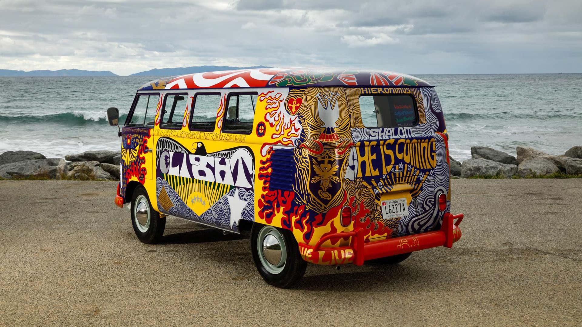 The Woodstock VW Bus 50 ans après BeCombi 11