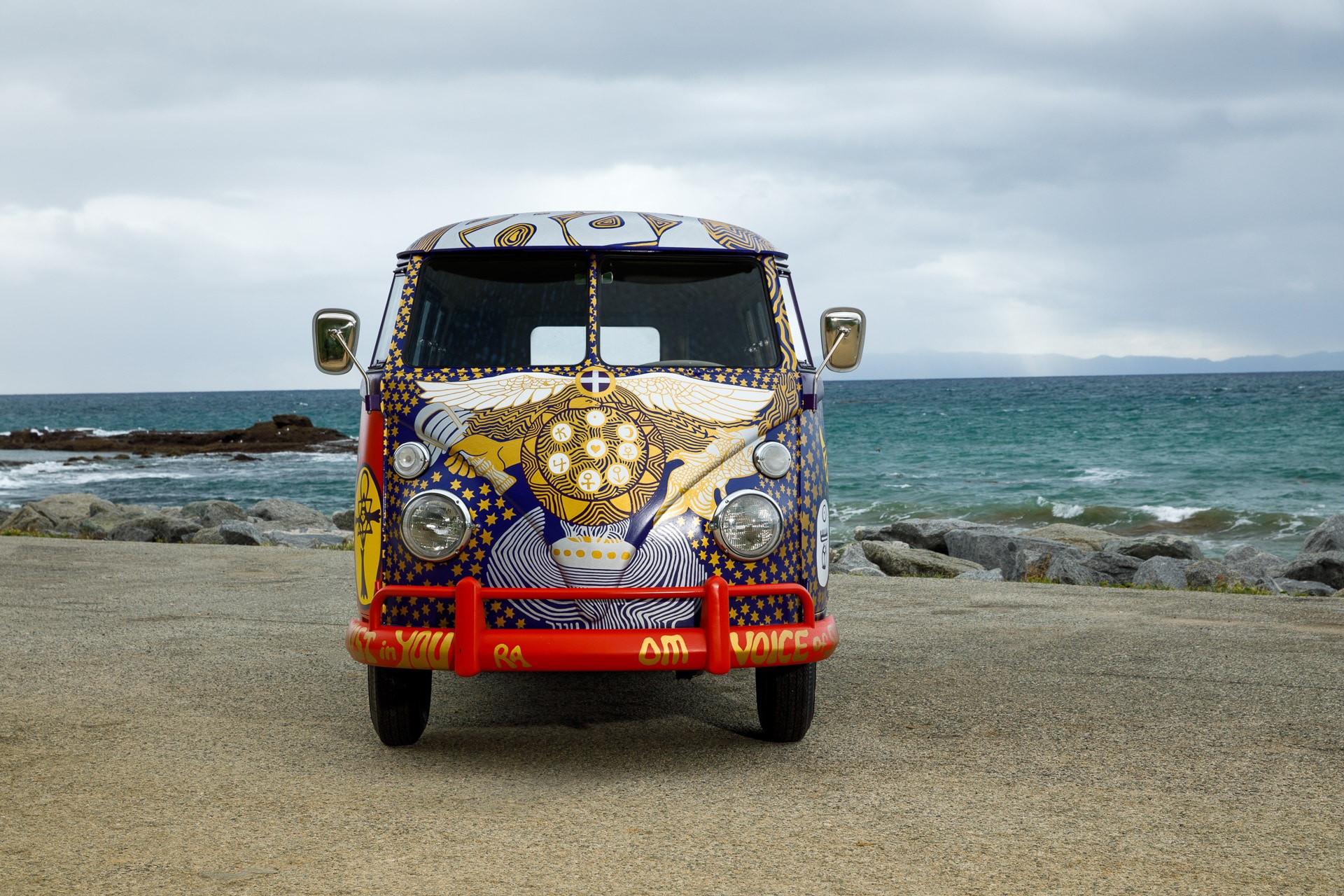 The Woodstock VW Bus 50 ans après BeCombi 8