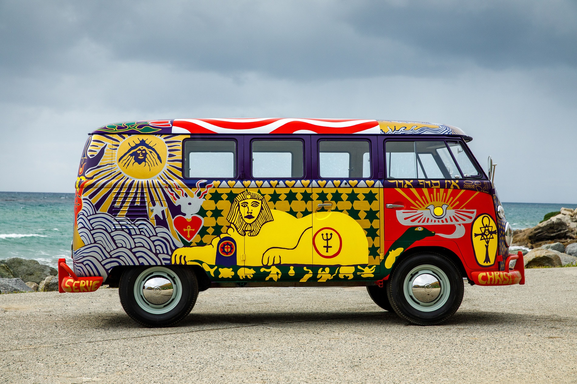 The Woodstock VW Bus 50 ans après BeCombi 9