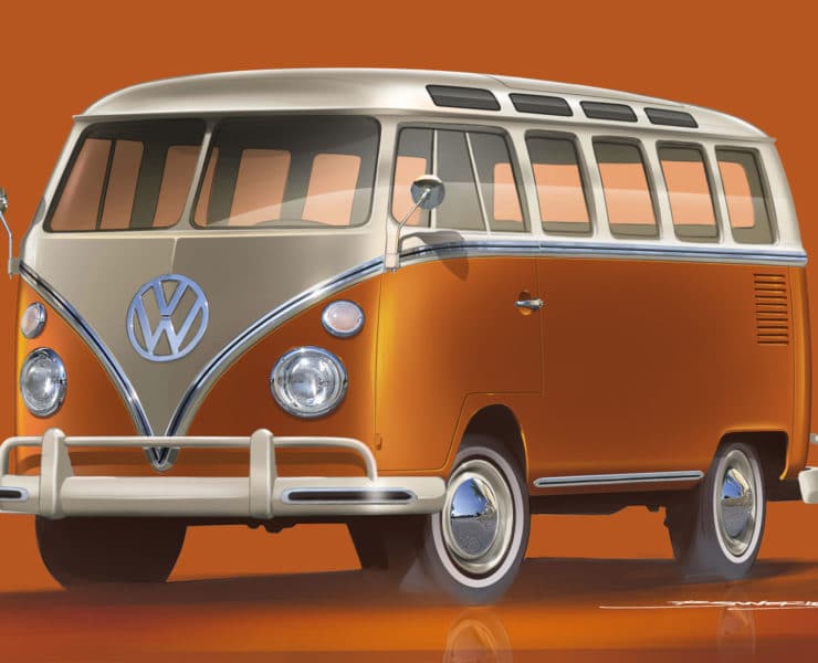 Techno Classica 2020 : le VW e-BULLI (Combi électrique)