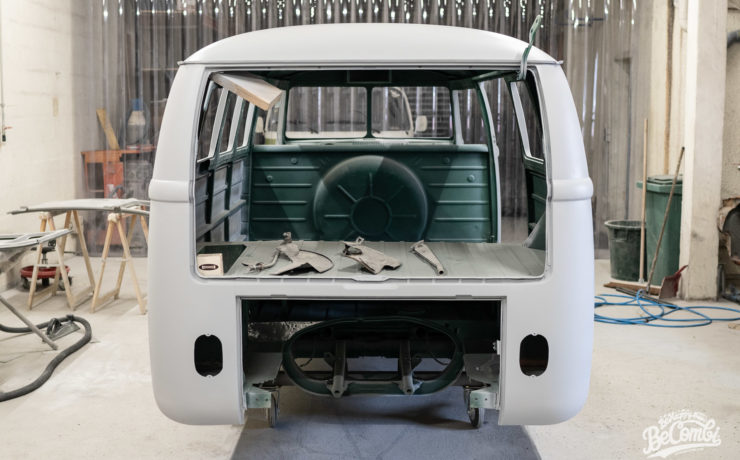 Travaux de carrosserie VW Split Rocky BeCombi 10