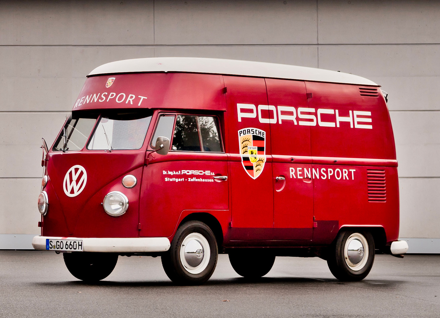 VW Split High Roof assistance Porsche - BeCombi