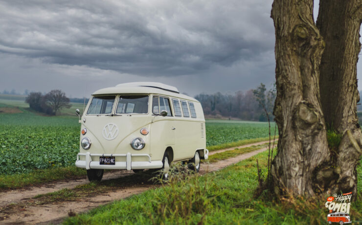 Sortie dans le Vexin avec Rocky - VW Camper Westfalia SO42 - BeCombi