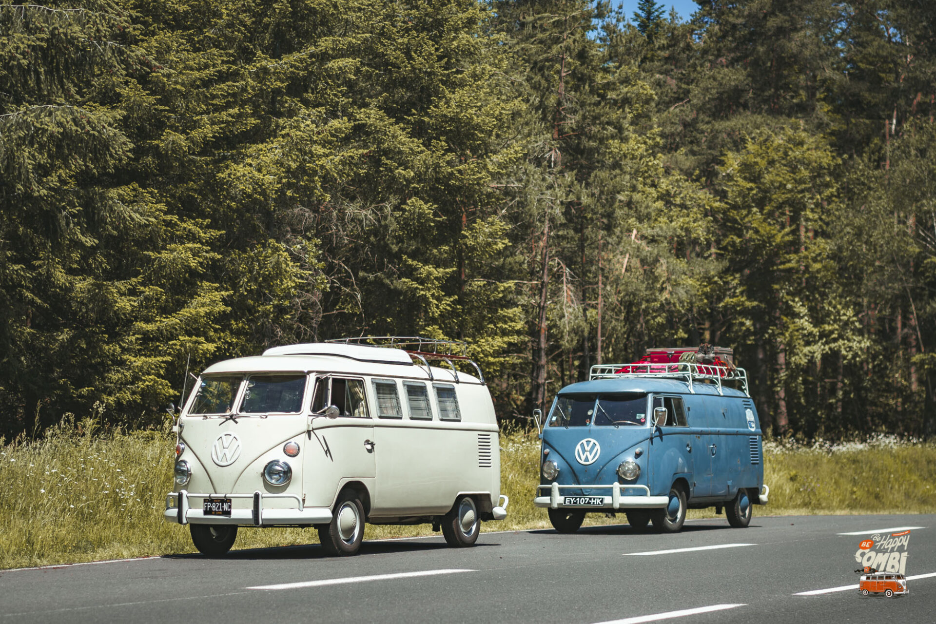 Pause sur la route entre l'Auvergne et la Corrèze - BeCombi