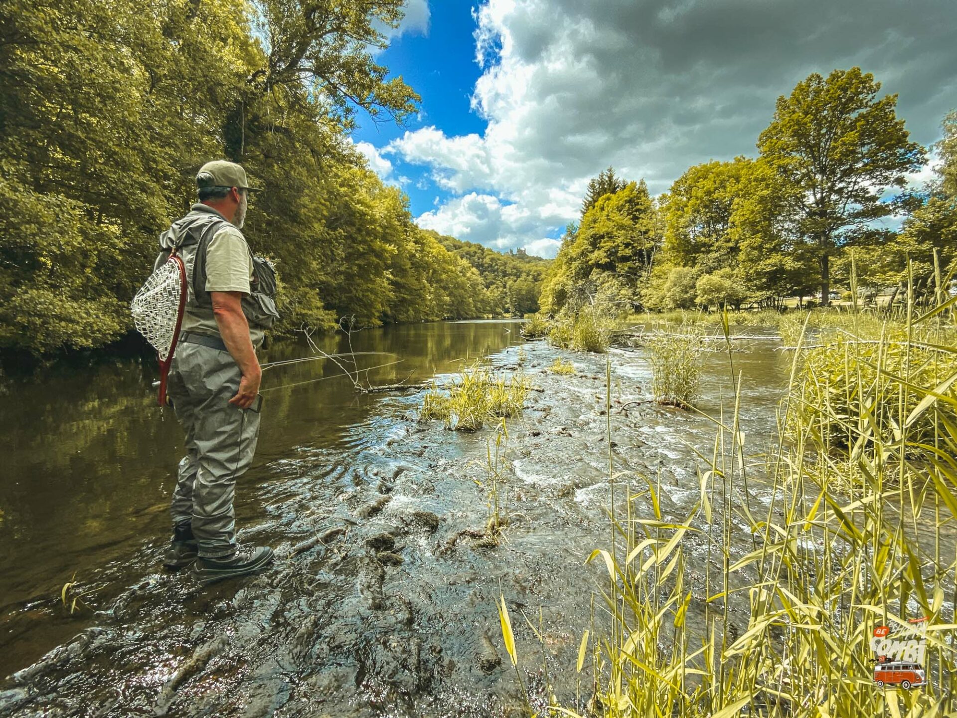 Pêche dans les Gorges de la Sioule - BeCombi