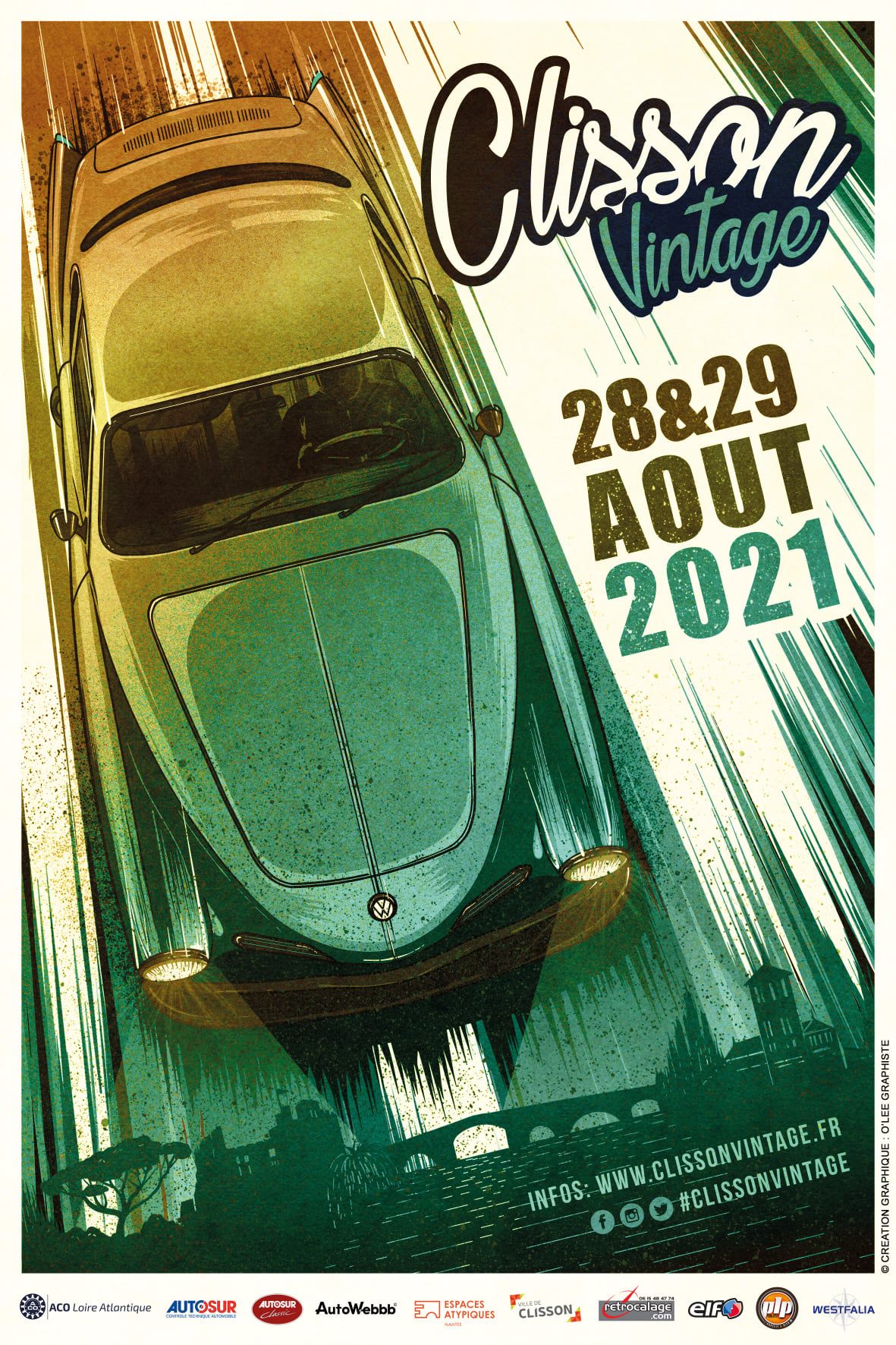 Clisson Vintage #3 - Affiche officielle - BeCombi