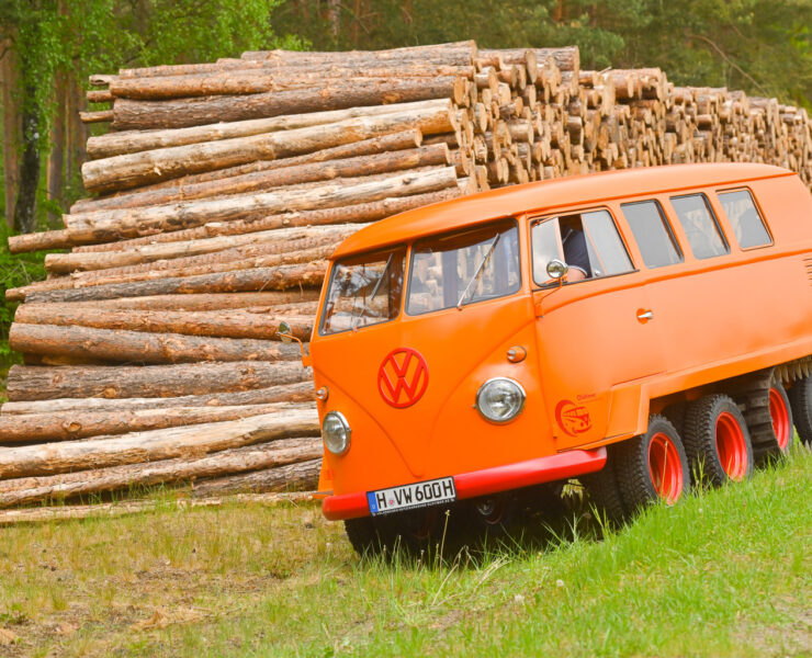 Volkswagen Half Track Fox - Combi tout-terrain à chenilles